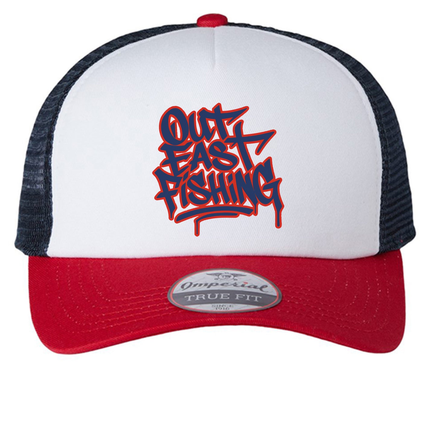 White/ Red/ Dark Navy - FRONT