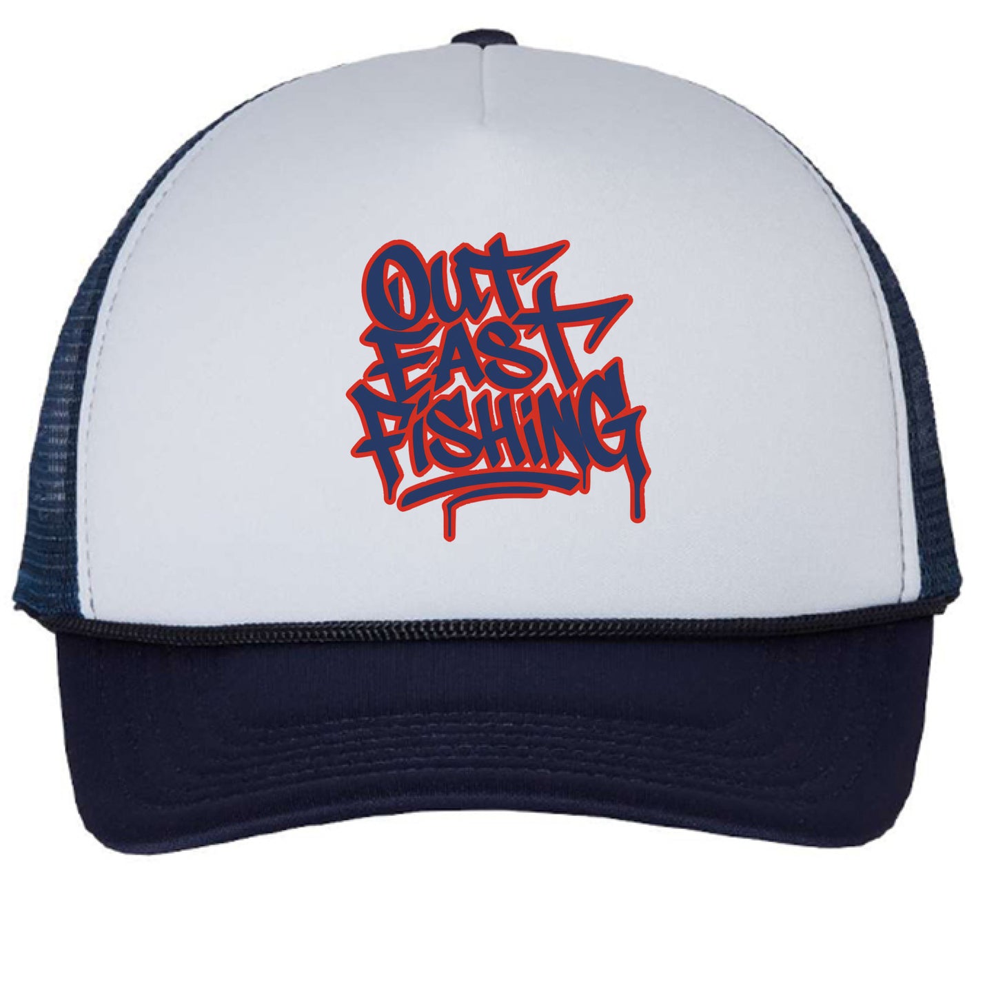 White/ Navy - FRONT